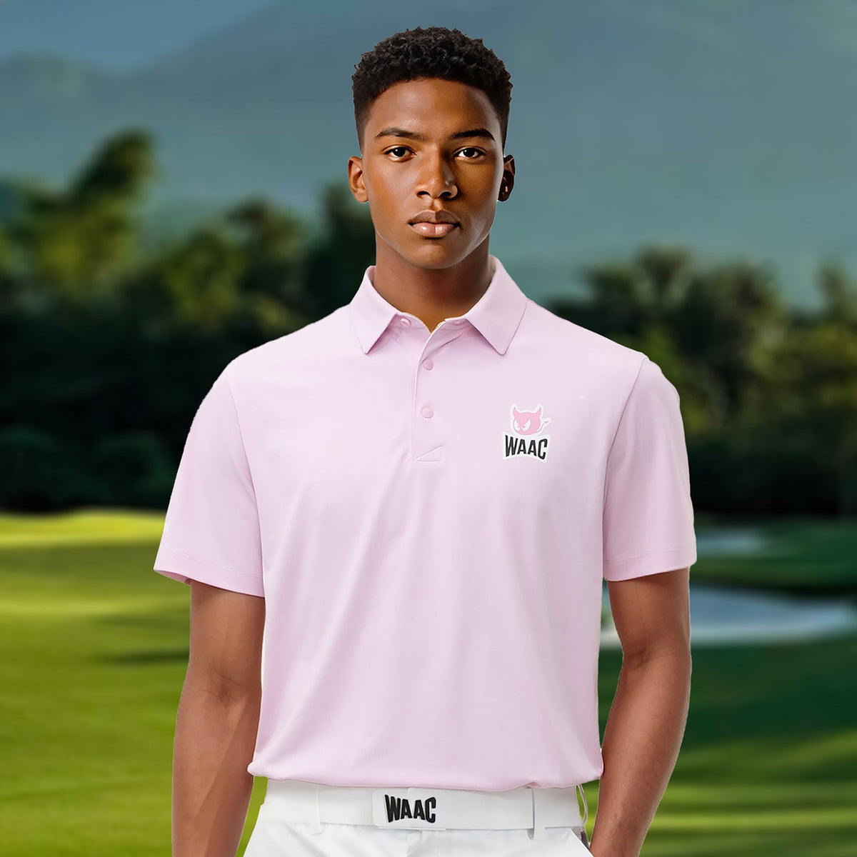 WAAC GOLF Men Half Zip Mid Layer