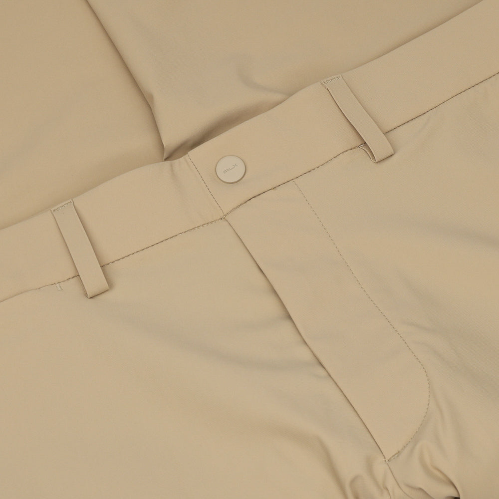 Stretch Knit Woven Pants