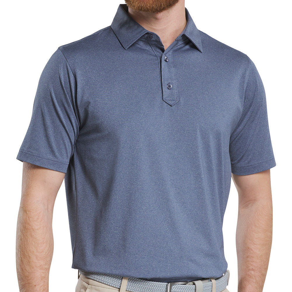 ProDry Performance Solid Lisle Set on Placket Polo