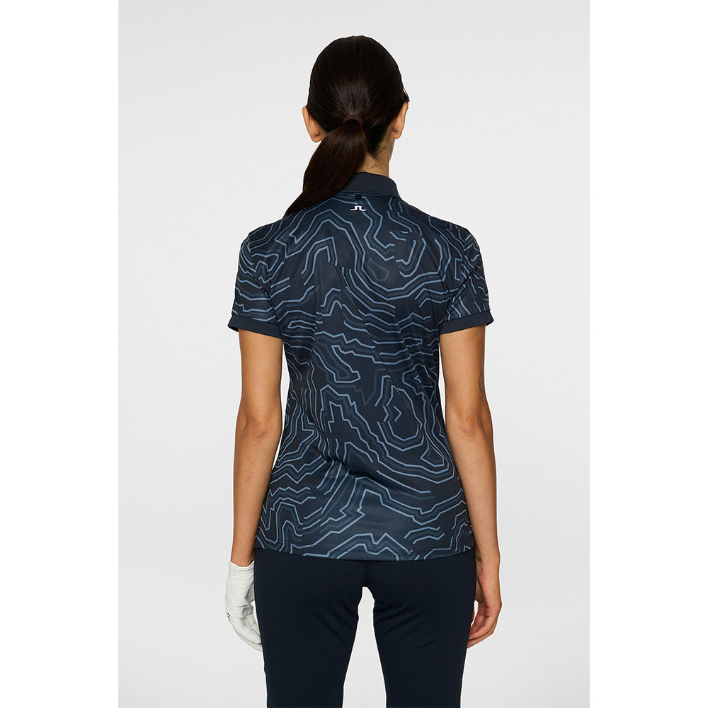 Women's Tour Tech Print Polo