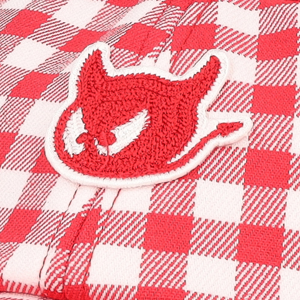 Women's High Top Check Visor