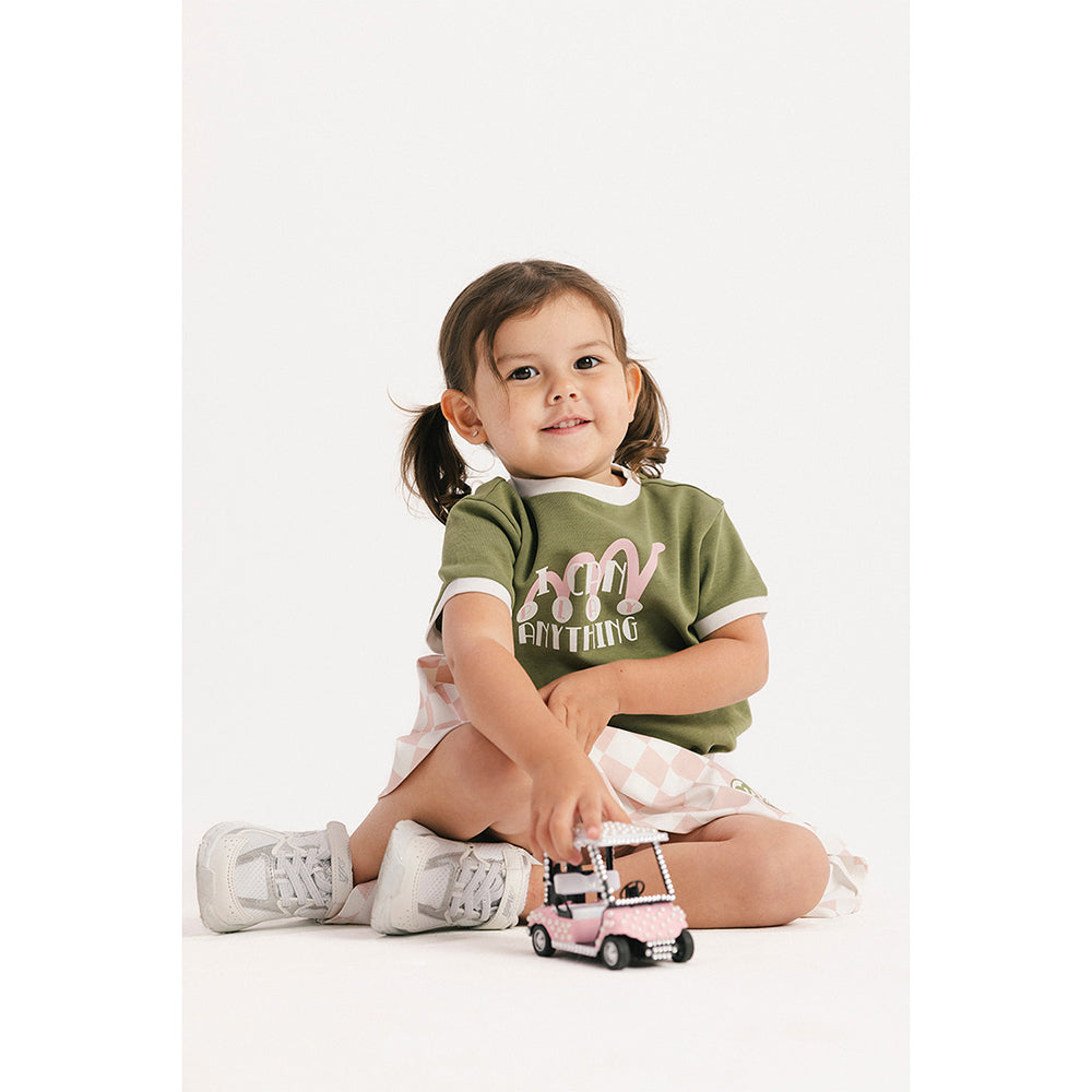 Fore All x Barbie™ Girls' I Can Play Anything Tee