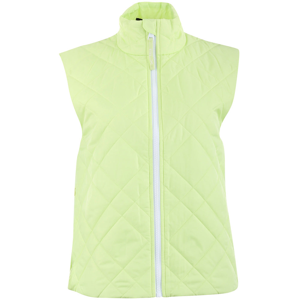 Women's Hybrid Quilted-Panel Vest