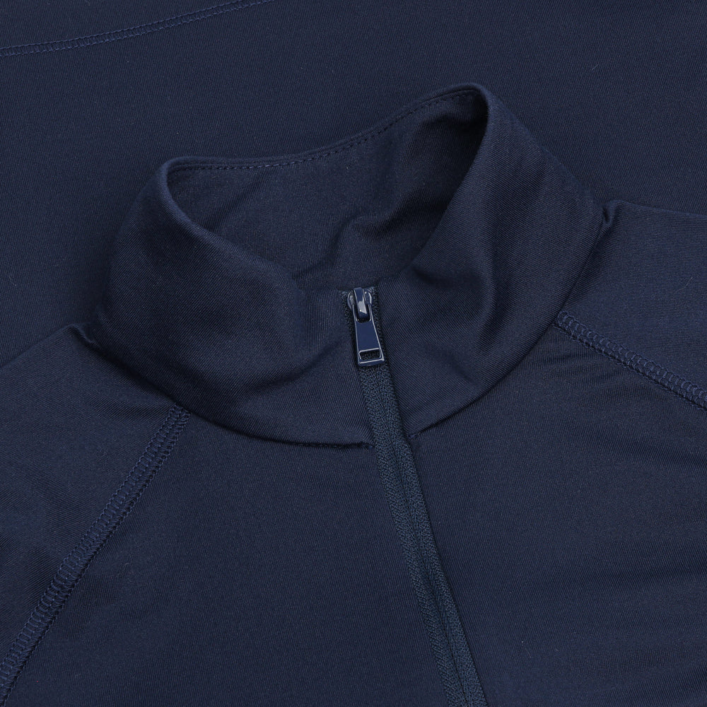 Juniors' Stretch-Patched 1/4 Zip Pullover