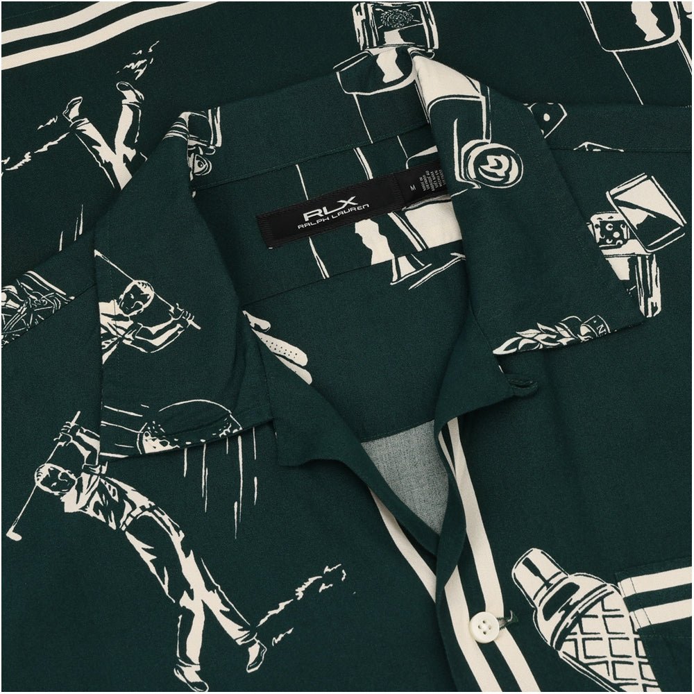 Classic Fit Golf - Print Camp Shirt - Fairway Styles