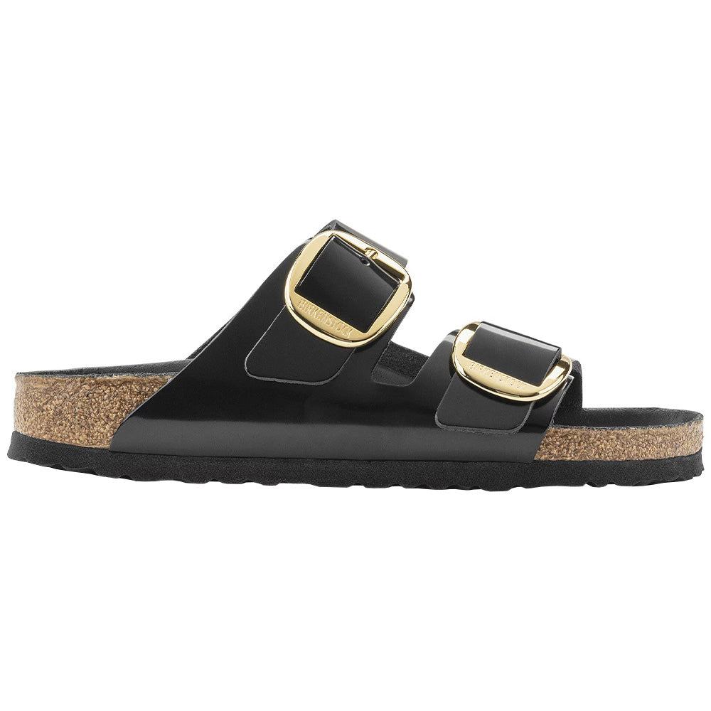 Women's Arizona Big Buckle Natural Leather Patent Shoes