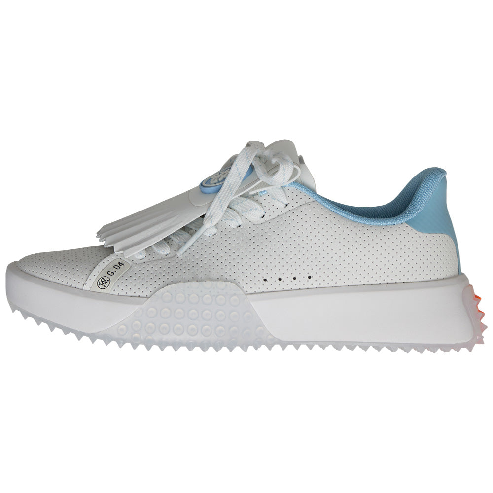 Women's G.112 Perforated Saddle Stripe Spikeless Golf Shoes