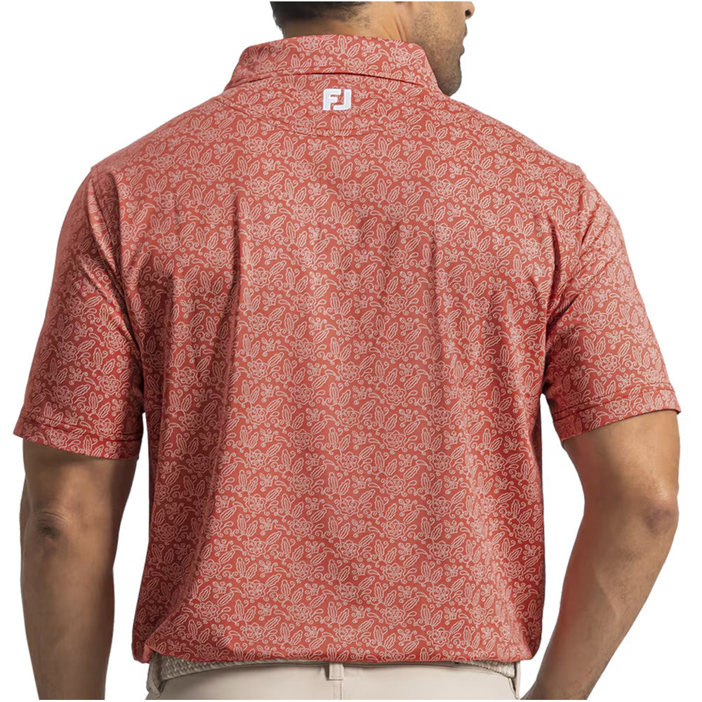 Wingtip Floral Polo