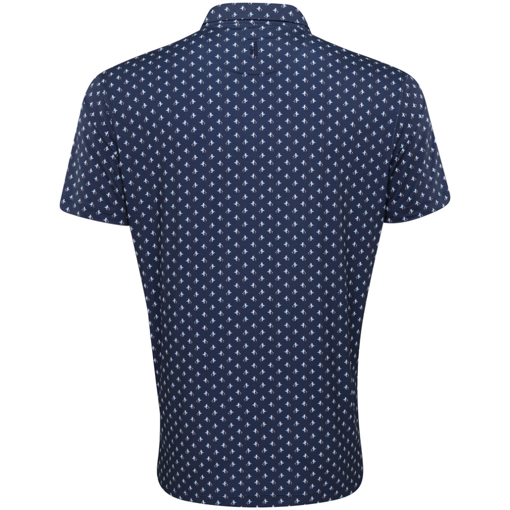 For The Birdies Print Featherweight Polo