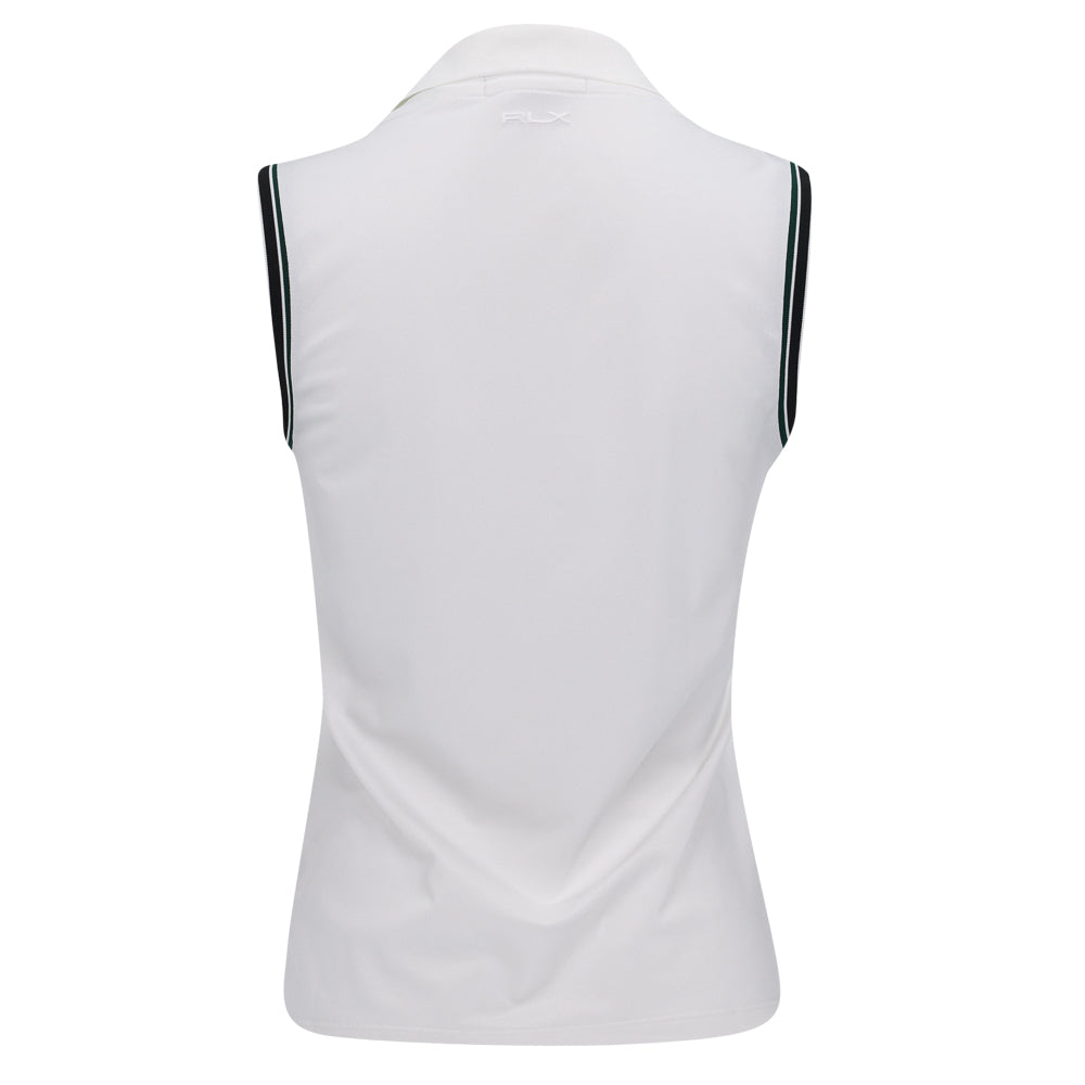 Women's Slim Fit Sleeveless Polo