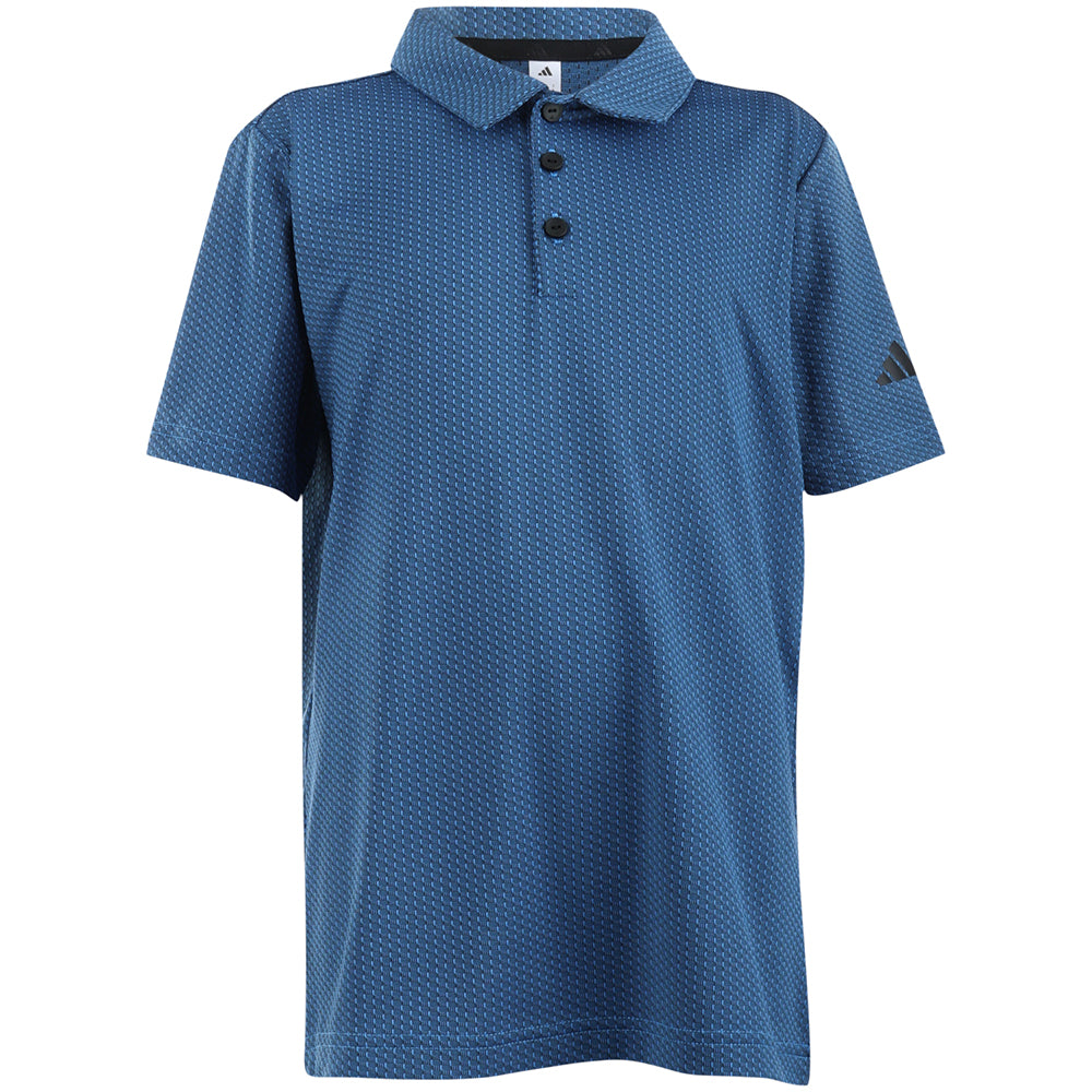 Juniors' Textured Polo