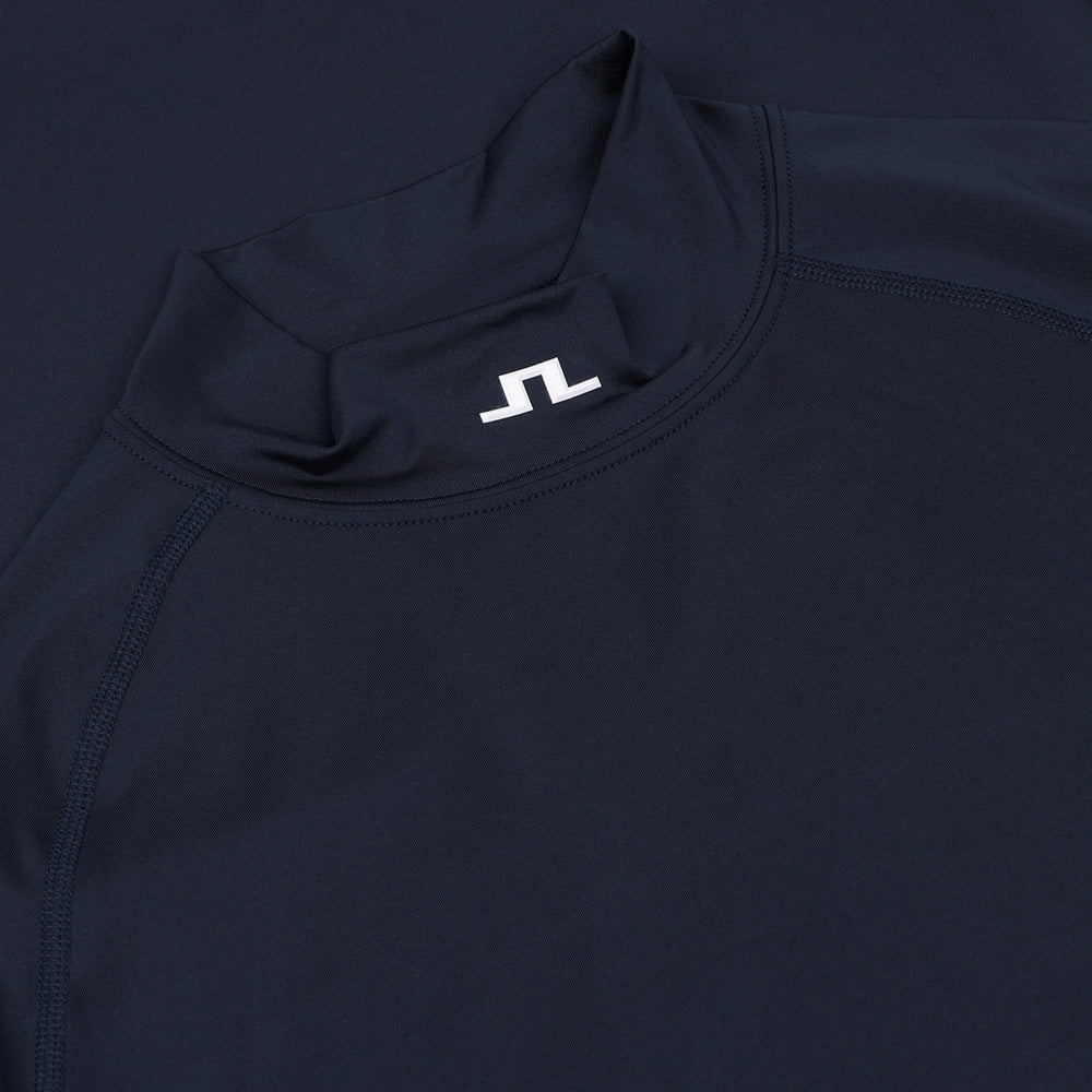Ello Compression Mock Neck Top