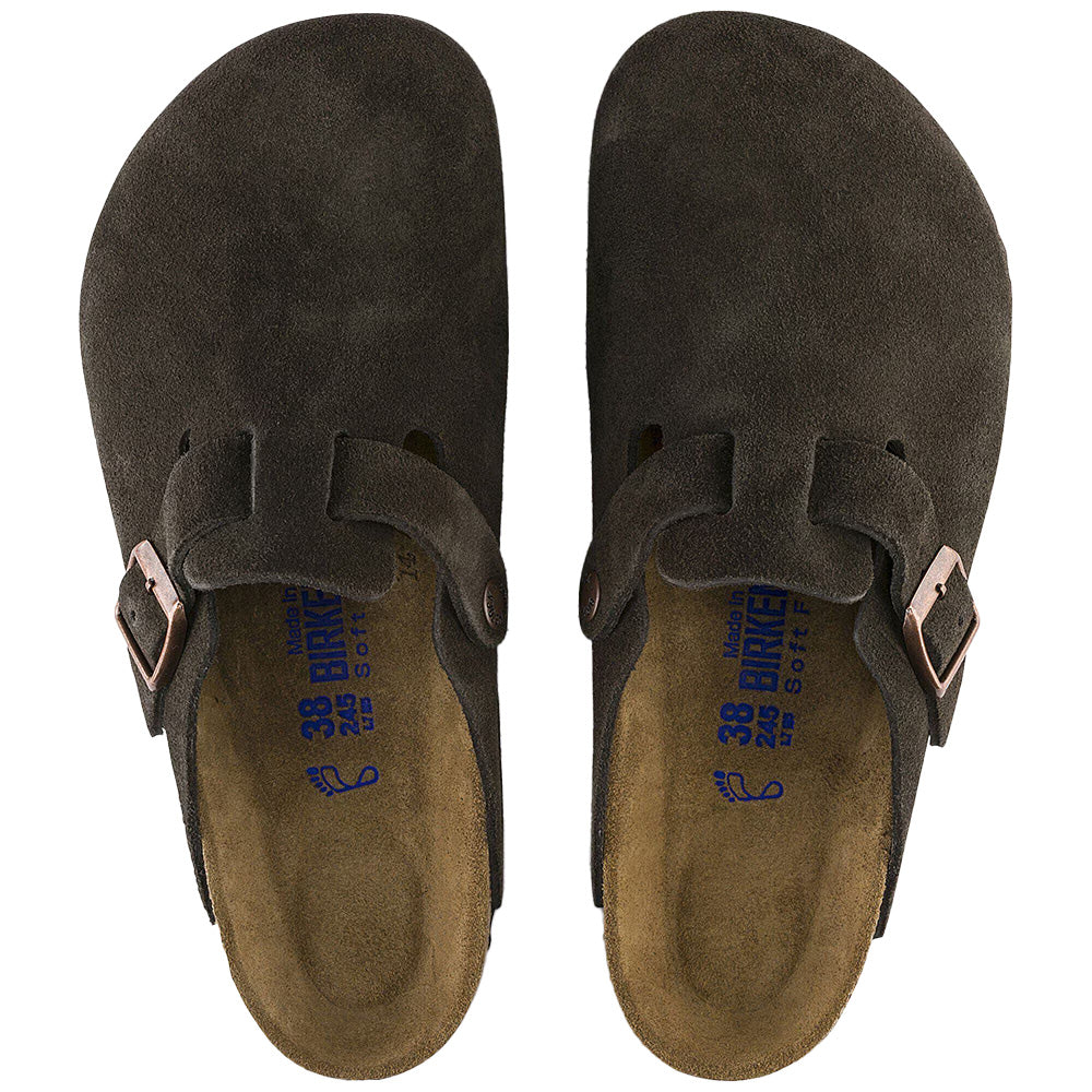 Boston Soft Footbed Suede Leather Shoes