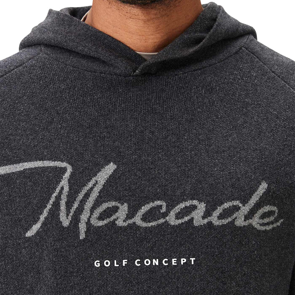 Signature Knit Hooded Pullover