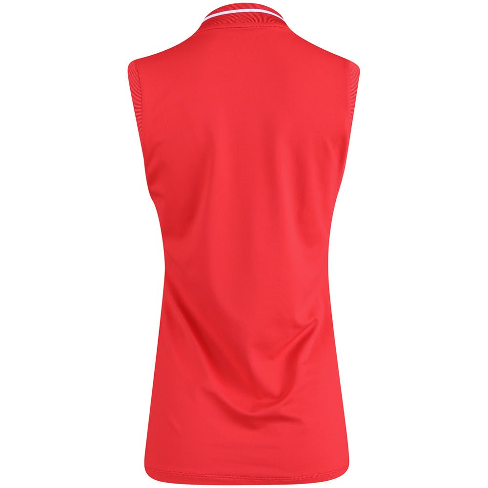 Women's Maddie Sleeveless 1/4 Zip Blade Collar Polo