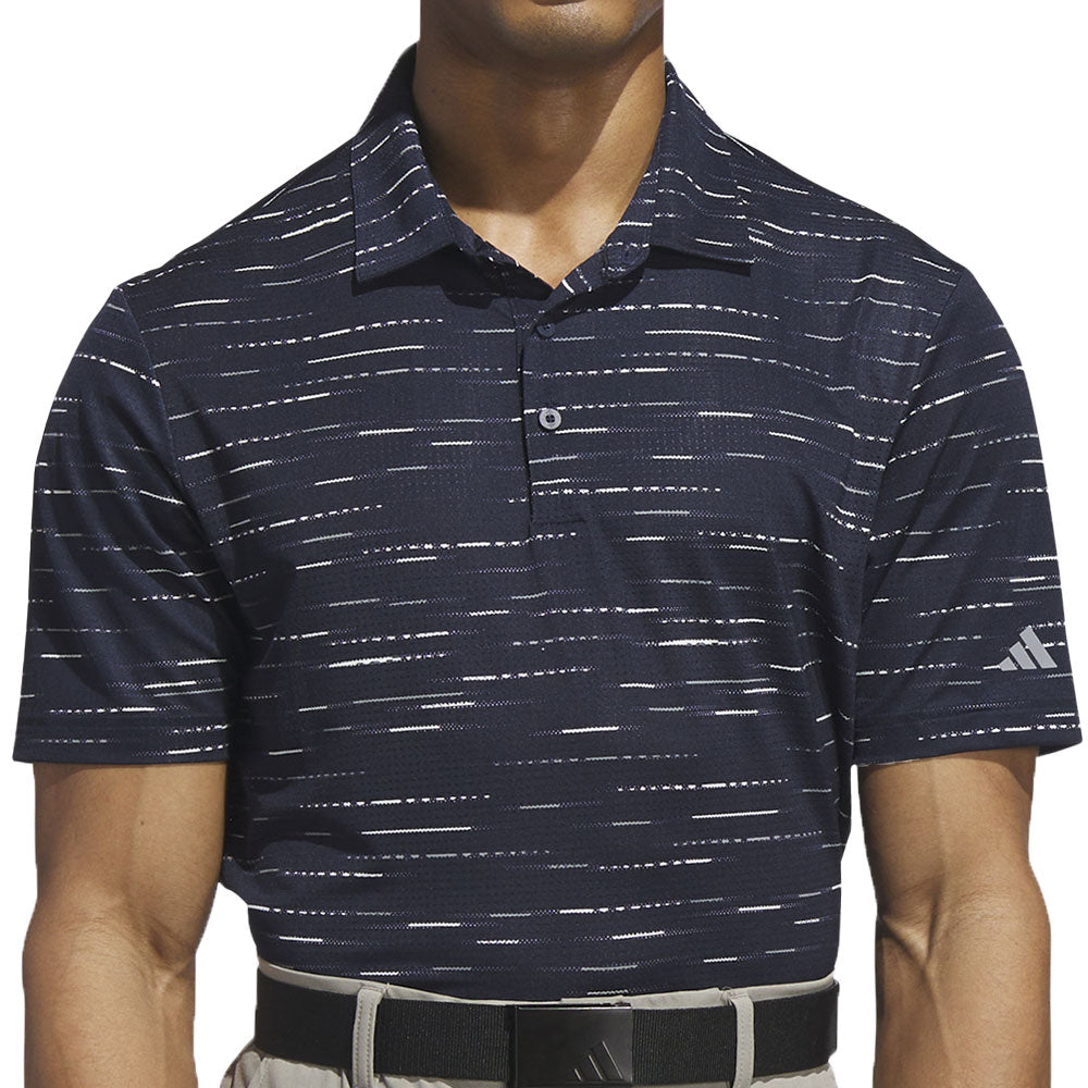 Ultimate365 Mesh Glimmer Print Polo