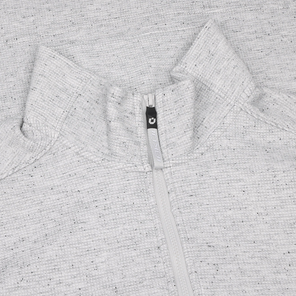Women's Micro Waffle Knit 1/4 Zip Pullover