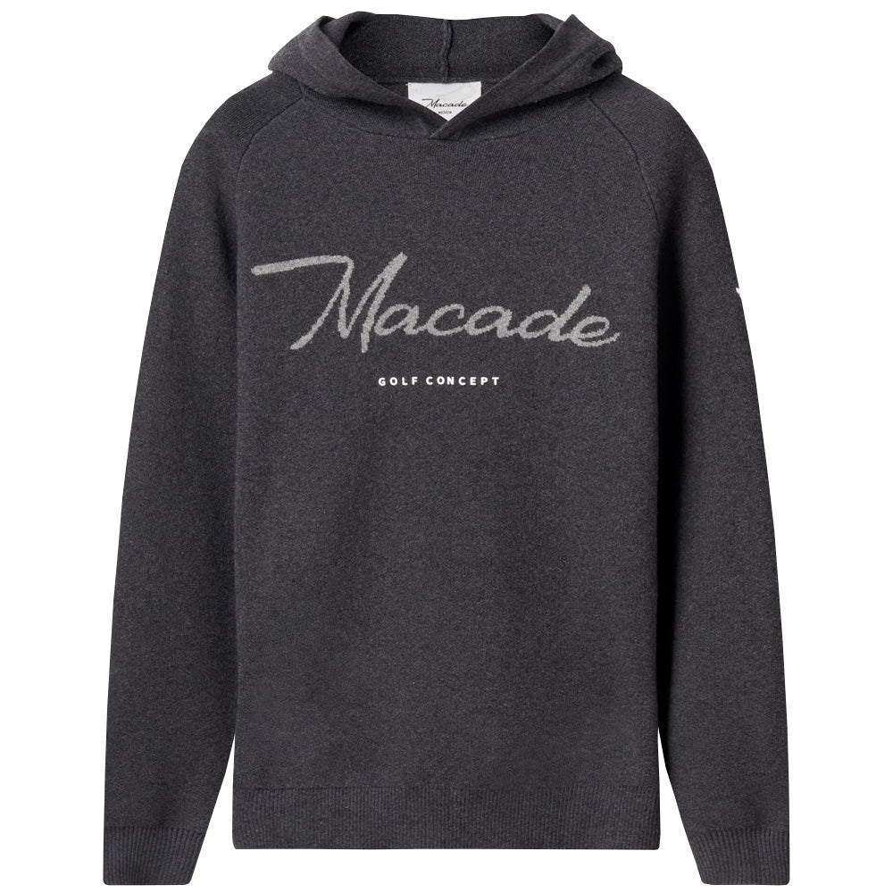 Signature Knit Hooded Pullover