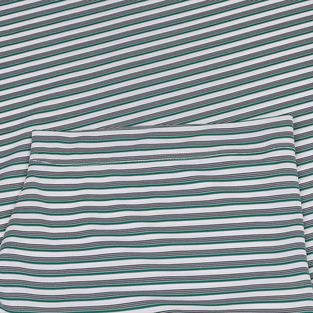 Shadow Stripe Lisle Polo