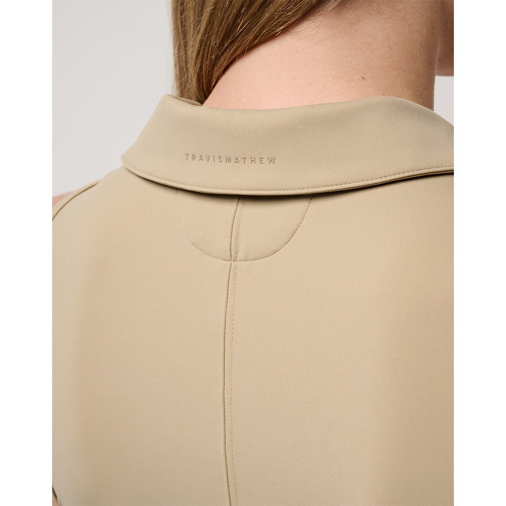 Women's Moveknit Sleeveless Full Zip Polo