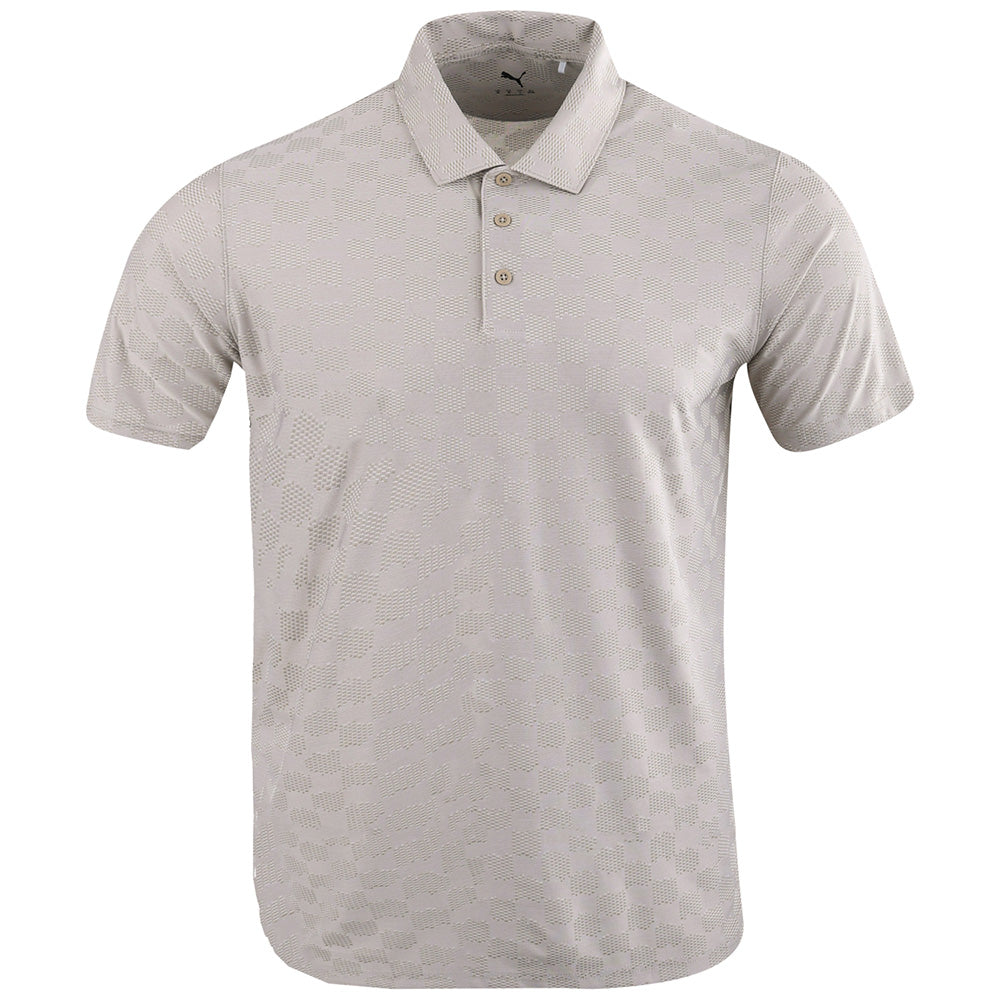 MATTR Check Jacquard Polo