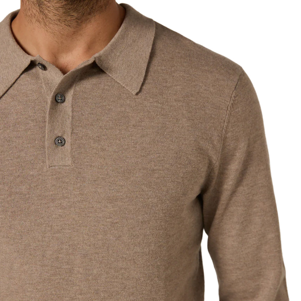 Belford Long Sleeve Sweater Polo
