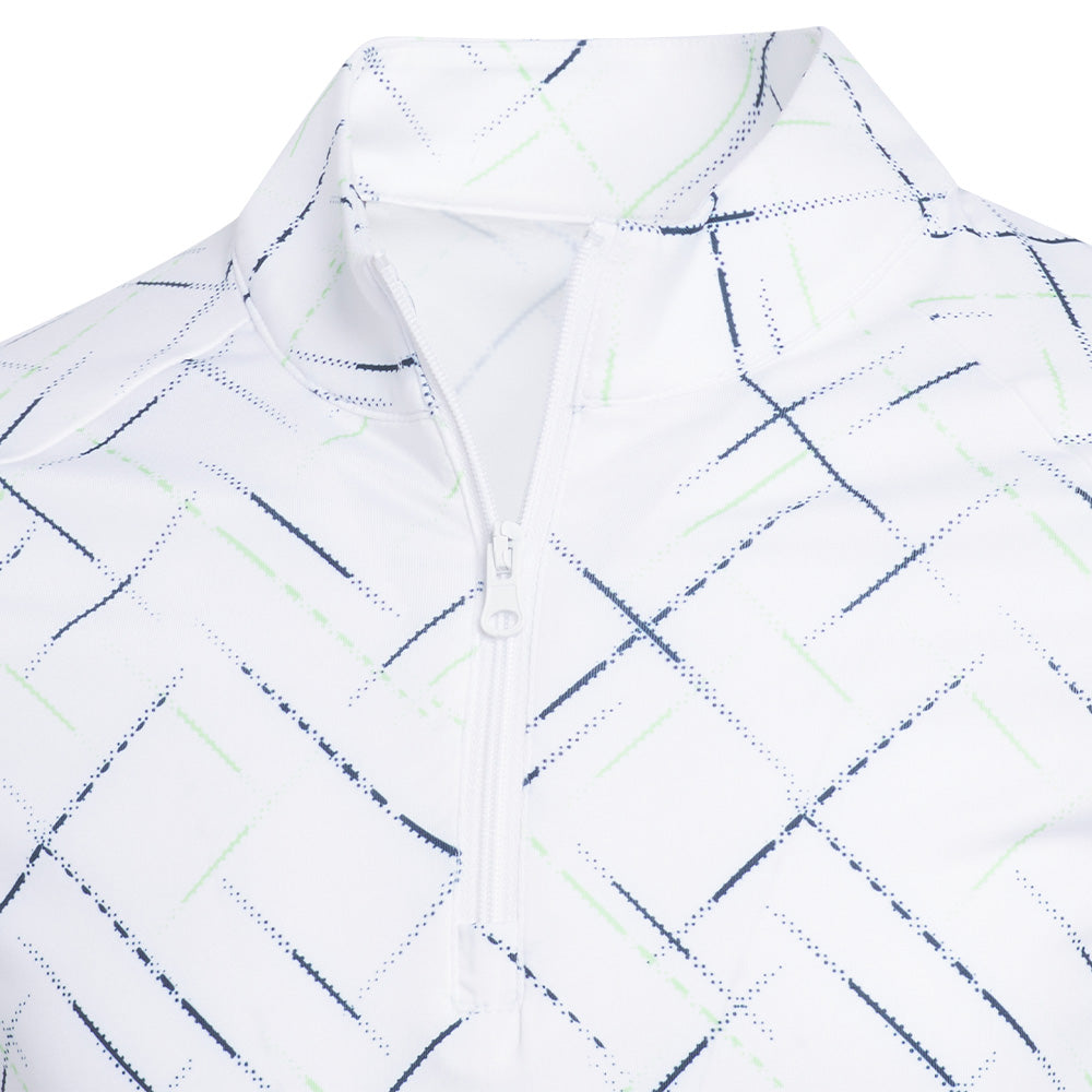 Girls' Printed 1/4 Zip Pullover