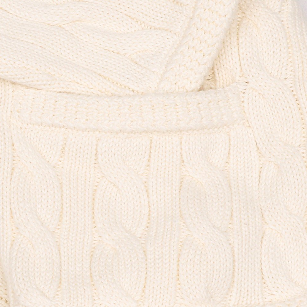 Women's Cable Knit Cotton Blend Cardigan