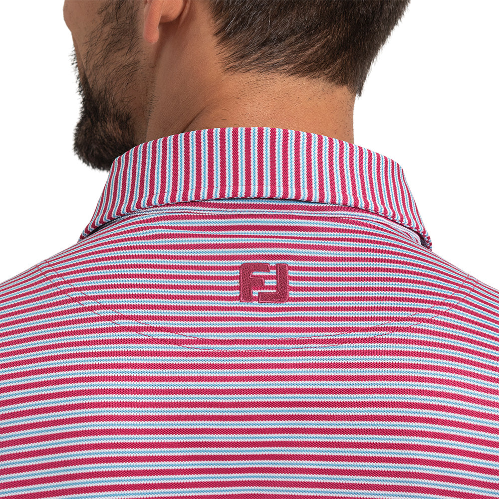 Monterey Pique MultiStripe Polo