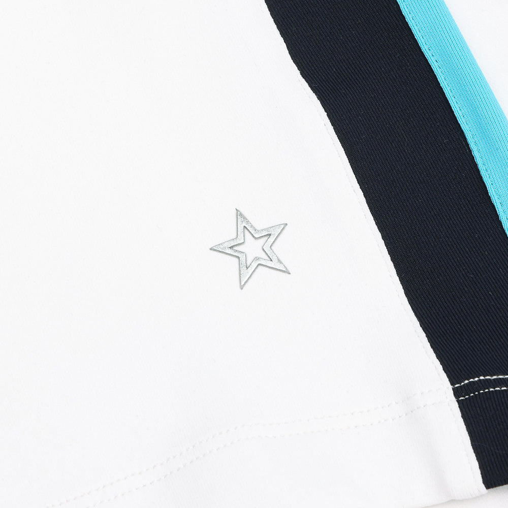 Women's The Hannah Multi-Chevron Sleeveless 1/4 Zip Blade Polo