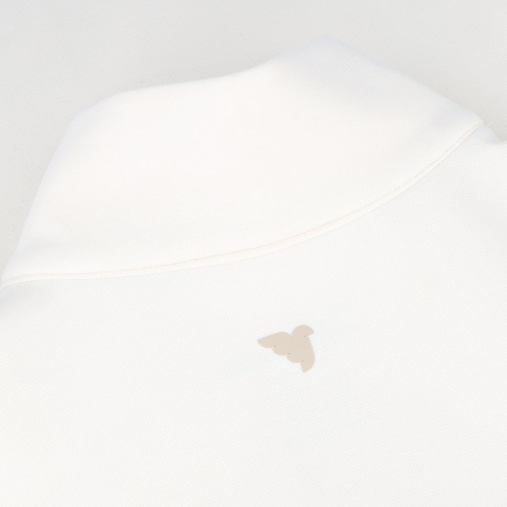 Women's Zoe Ivory Flex 1/4 Zip Sweater