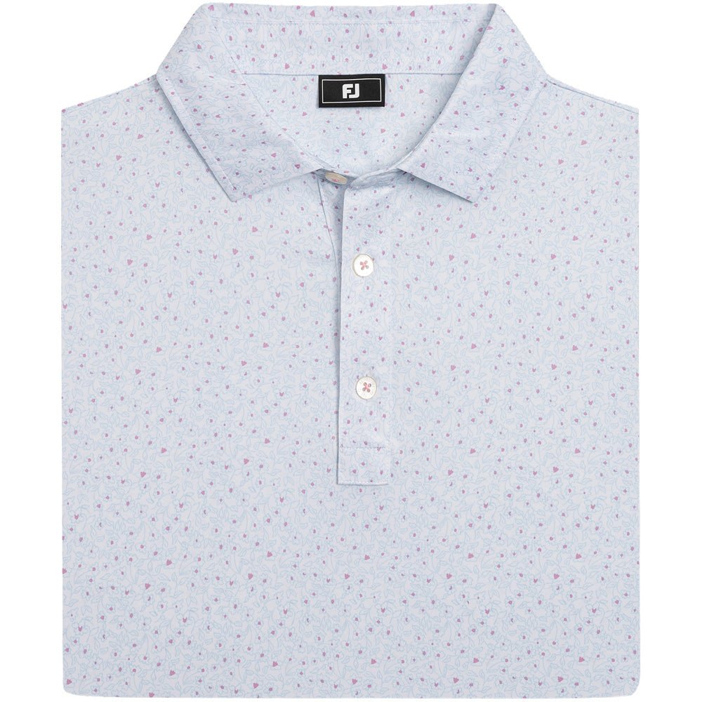 Linework Floral Polo