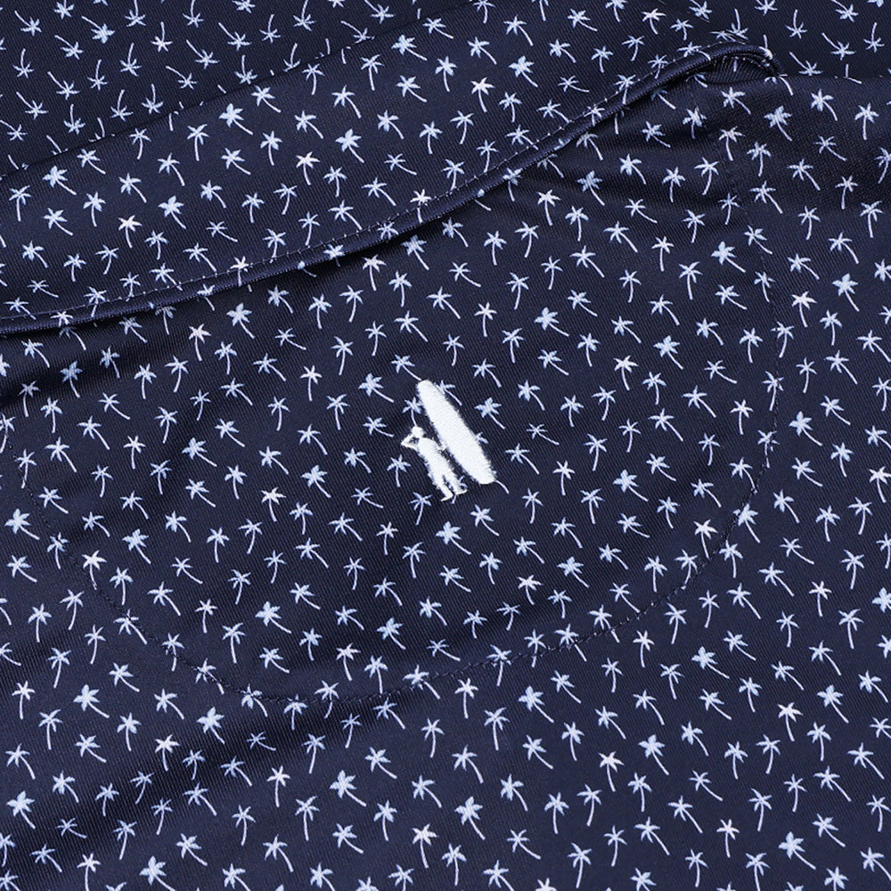 Performance Jersey Polo - Marina Print