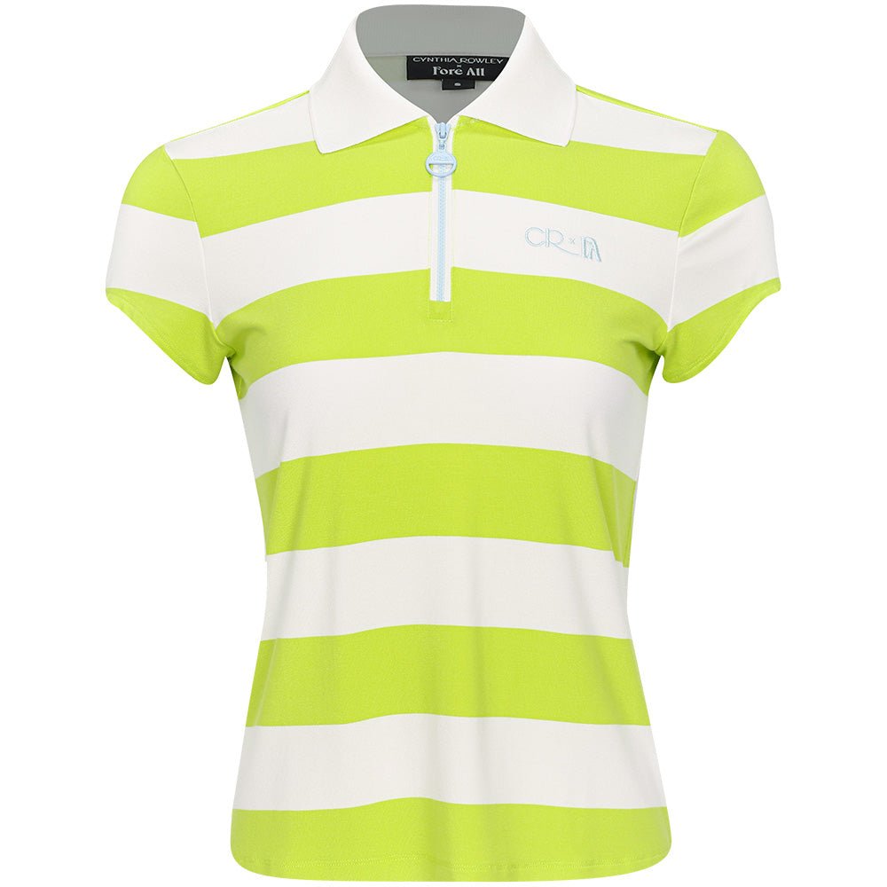 Fore All x Cynthia Rowley Women's Sunshade 1/4 Zip Polo - Fairway Styles