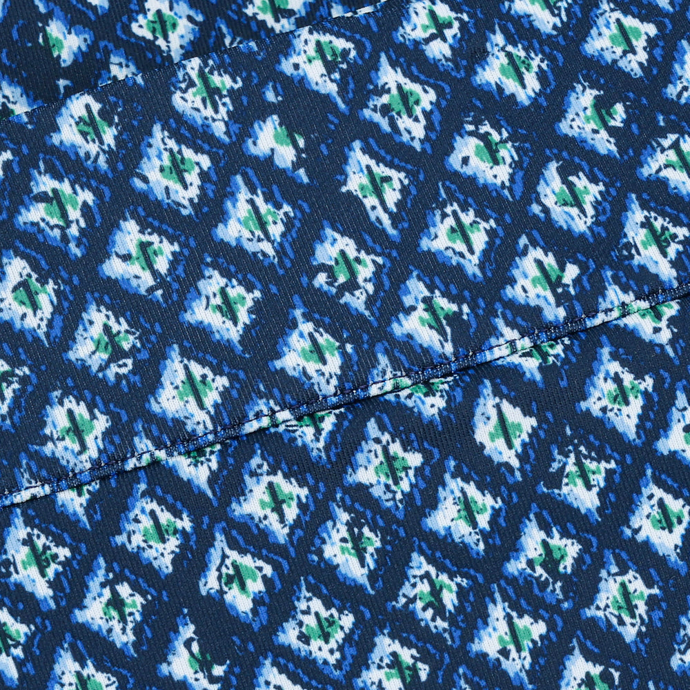 Women's Crown Sport Ocean Ikat Alice Petal Hem Skort