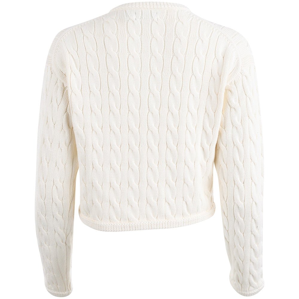 Women's Cable Knit Cotton Blend Cardigan