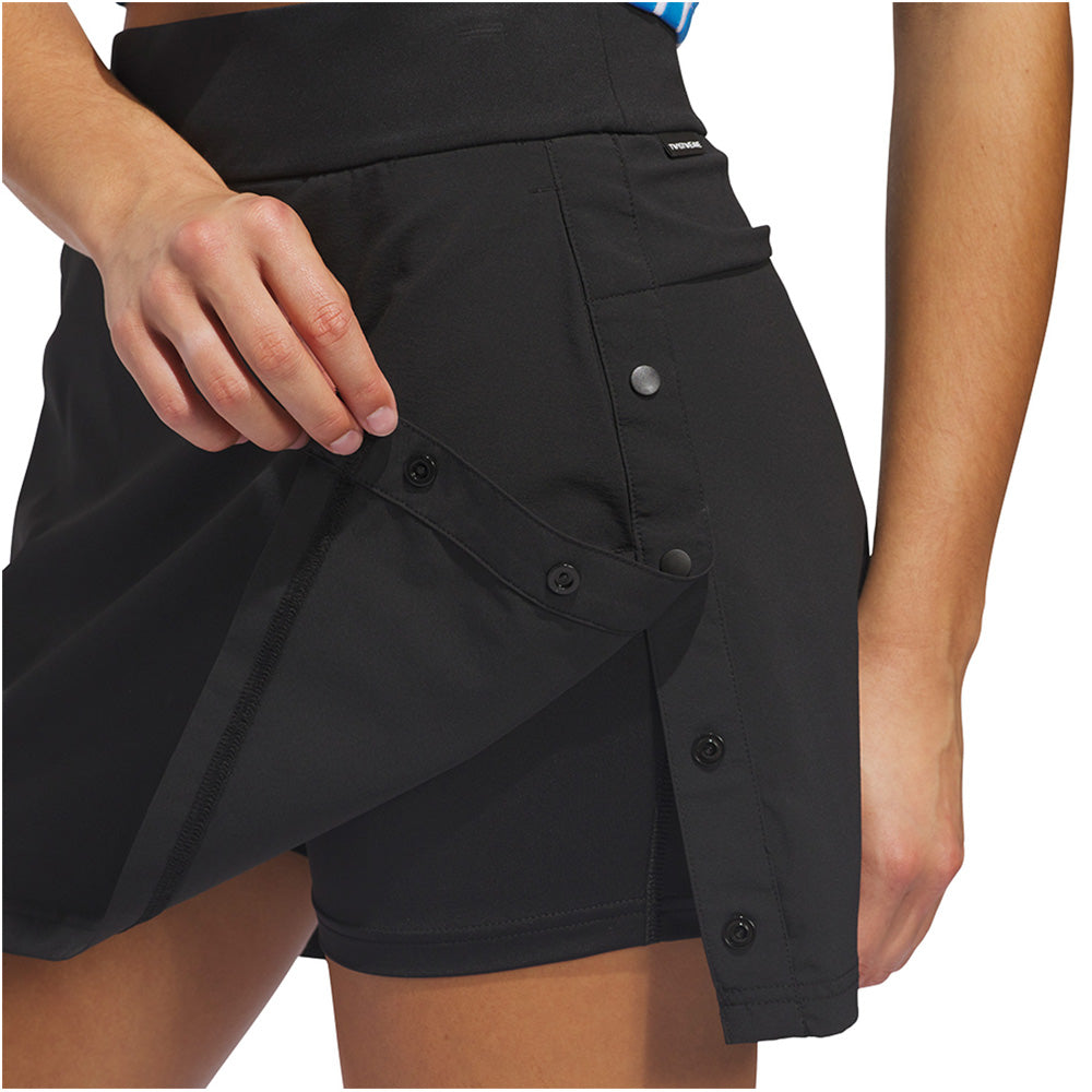 Women's Beyond Side-Snap Twistweave Skort