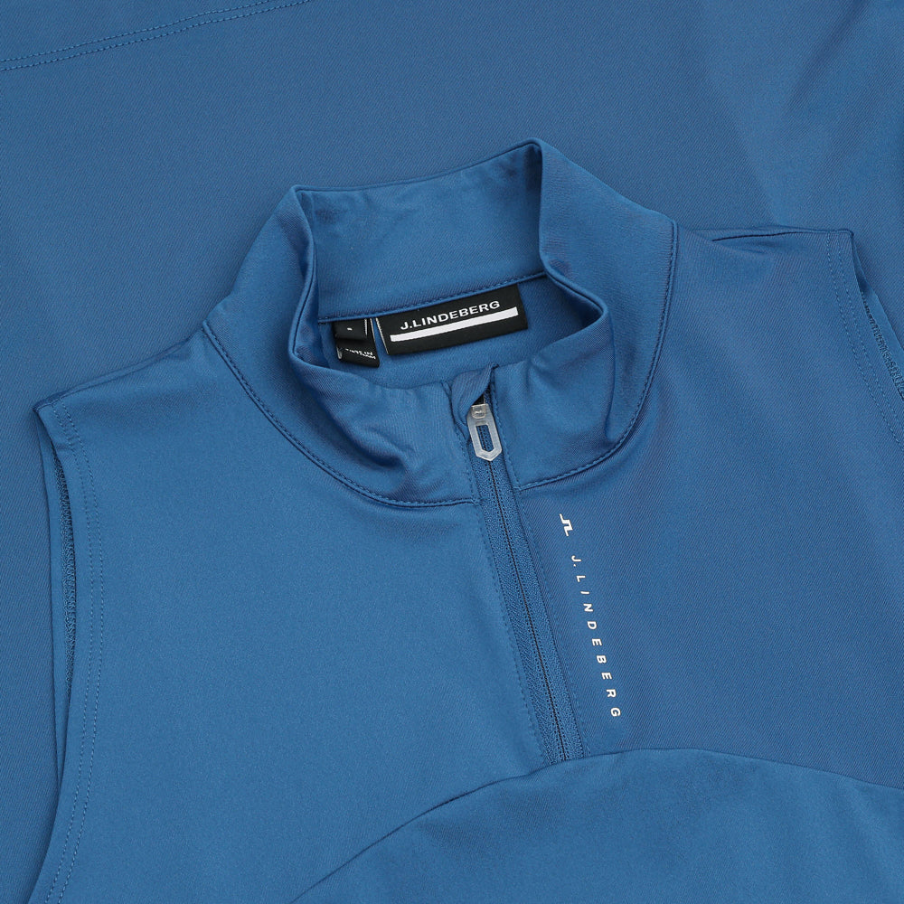 Women's Tiana Print Sleeveless 1/4 Zip Top