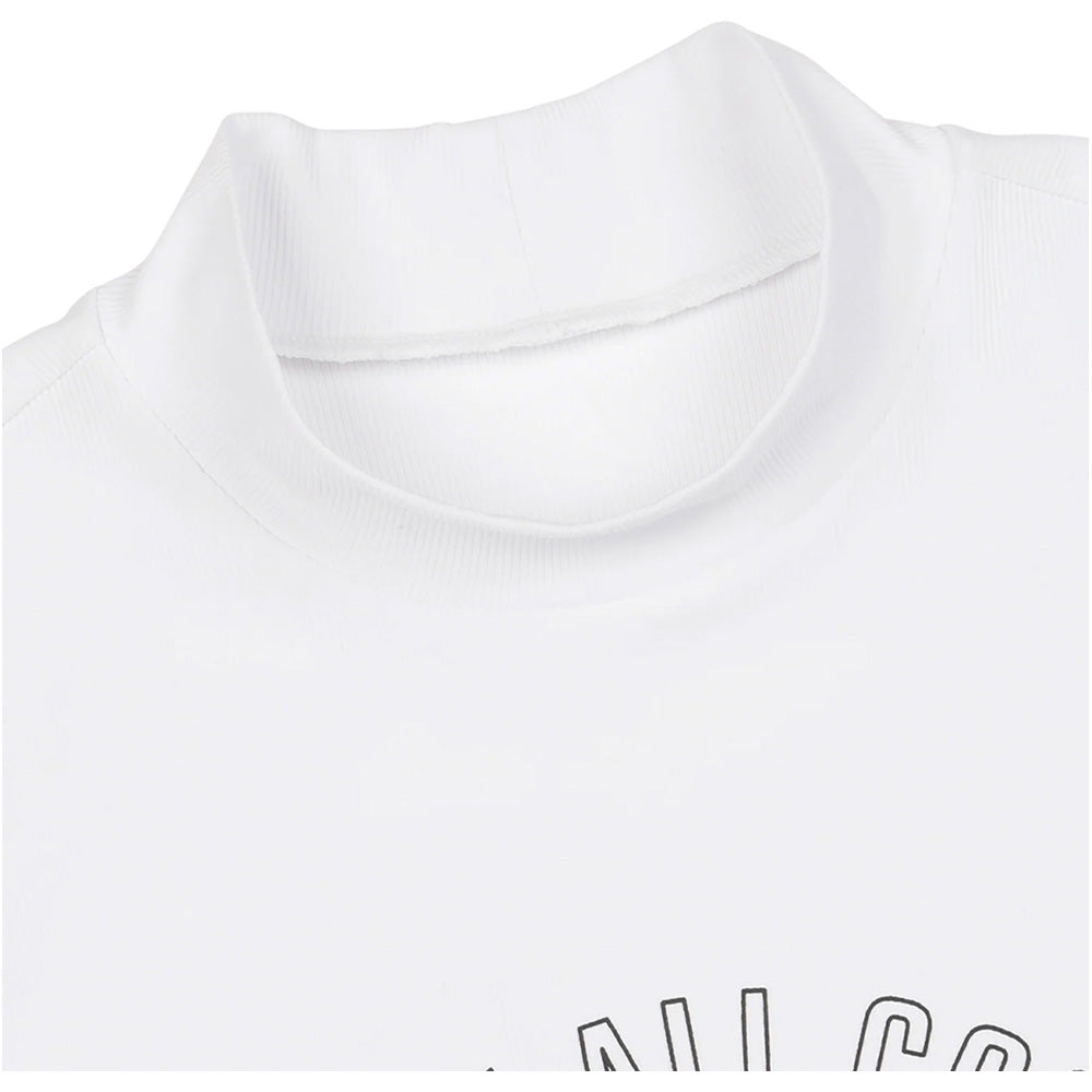 Women's Logo Rib Mock Top