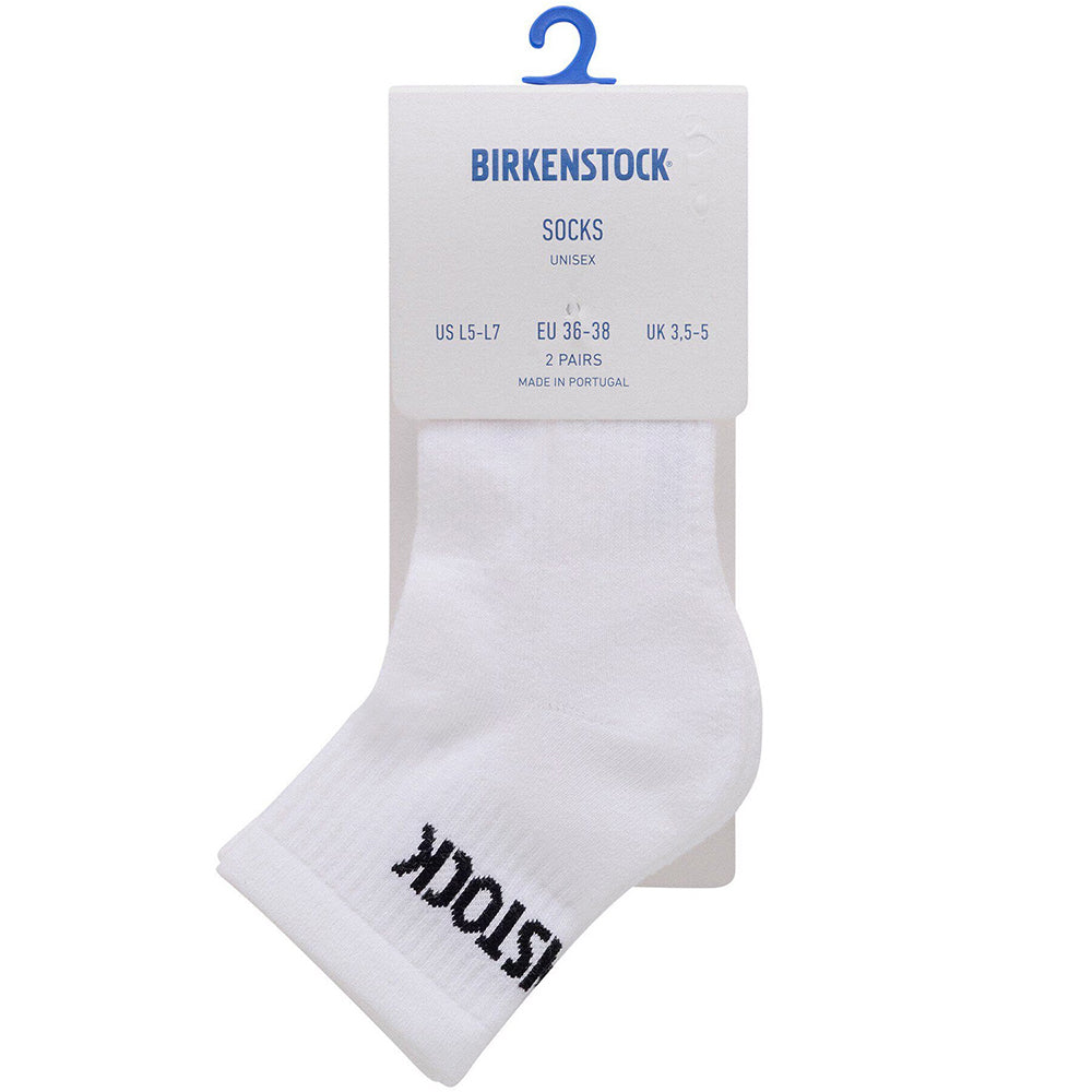 Cotton Crew Ankle Socks - 2 Pack