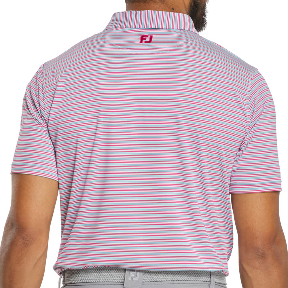 Multi-Stripe Lisle Polo
