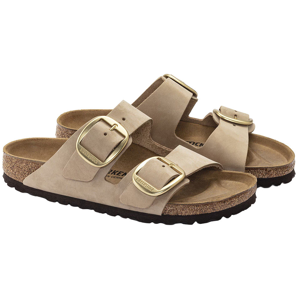 Women's Arizona Big Buckle Nubuck Leather Shoes