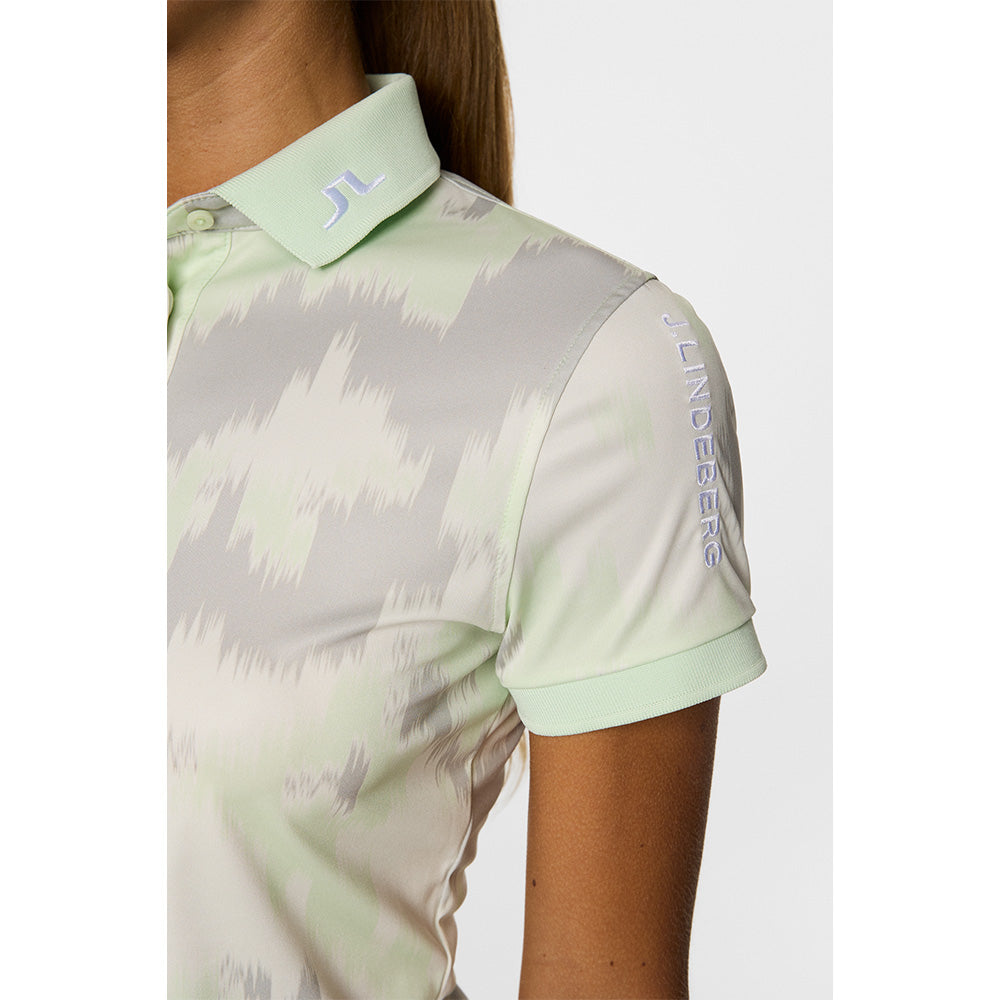 Women's Tour Tech Print Polo