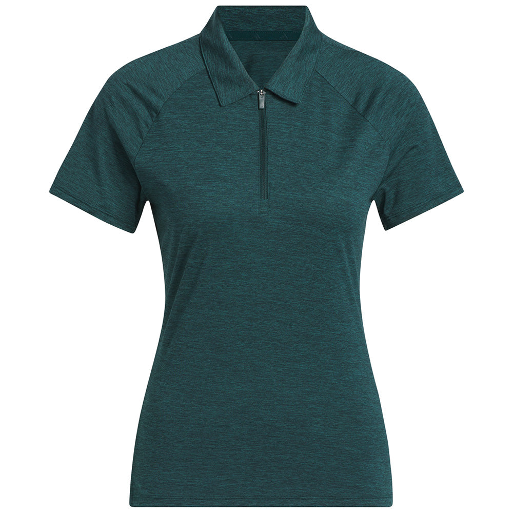 Women's Ultimate365 Heathered Twistknit 1/4 Zip Polo