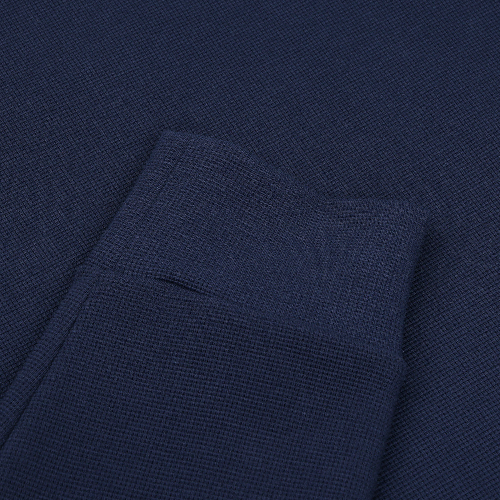 Waffle Knit 1/4 Zip Pullover
