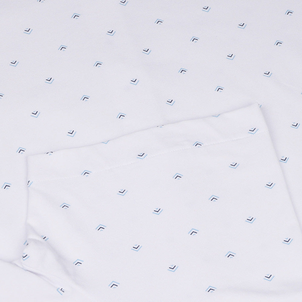 Comfortknit Geo Button-Up Shirt