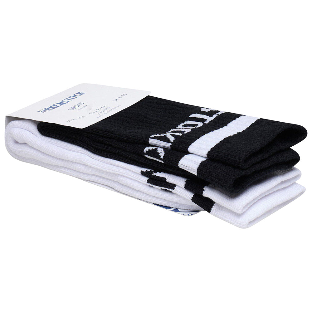Cotton Crew Socks - 2 Pack