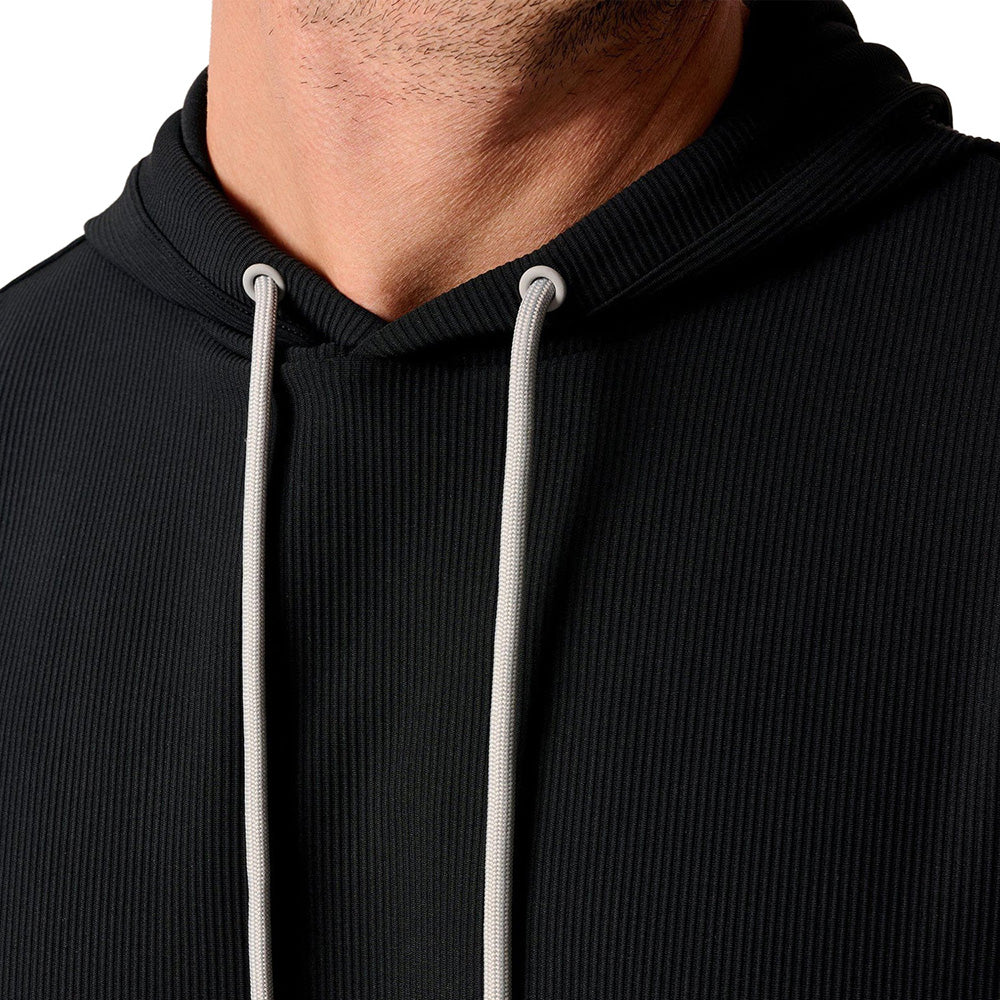 Hoppin Ribbed Knit Performance Hoodie