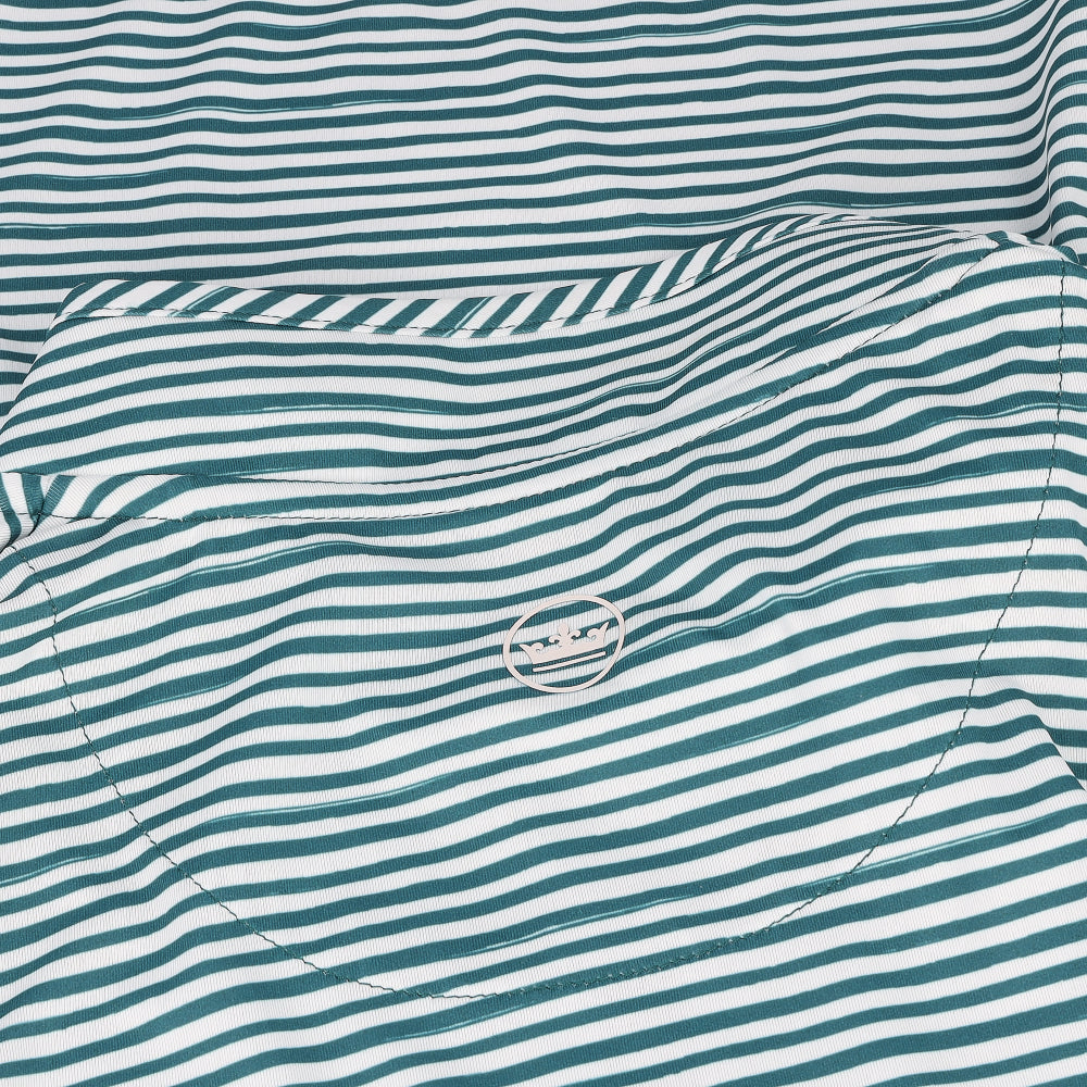 Women's Bunker Stripes Lightweight Long Sleeve 1/4 Zip Sunshirt