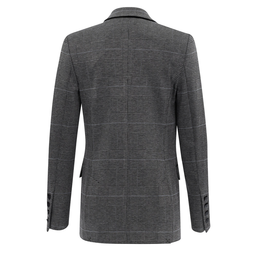 Women's Glen Plaid Blazer Jacket